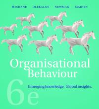Organisational Behaviour Emerging Knowledge Global Insights 6th Australian Edition