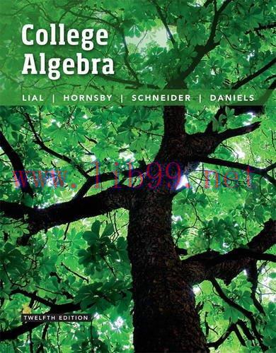 [FOX-Ebook]College Algebra, 12th Edition