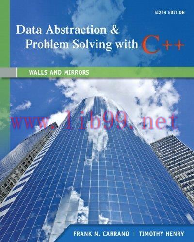 [FOX-Ebook]Data Abstraction & Problem Solving with C++, 6th Edition