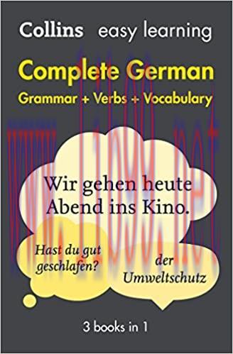 (PDF)Easy Learning German Complete Grammar, Verbs and Vocabulary (3 books in 1): Trusted suppor...