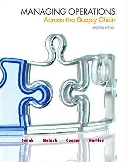(PDF)EBook Online Access for Managing Operations Across The Supply Chain,2E,With Access Code Fo...