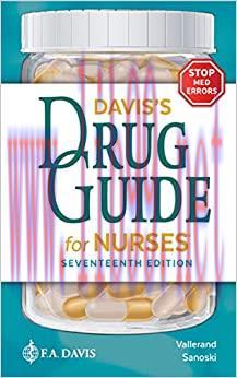 (PDF)Davis’s Drug Guide for Nurses