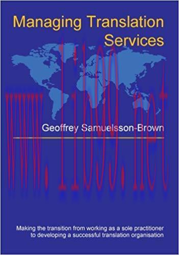 (PDF)Managing Translation Services (Topics in Translation Book 32)