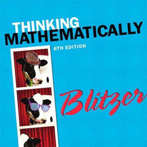 Thinking Mathematically 6th Edition