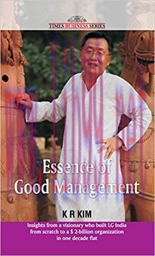 (PDF)Essence of Good Management