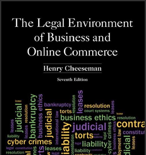 (Solution Manual)The Legal Environment of Business,7th Edition by Nancy K. Kubase.zip
