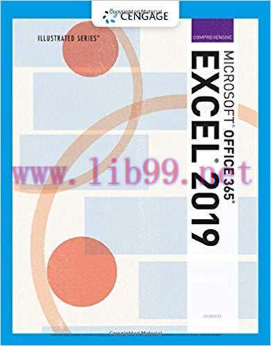 (PDF)Illustrated Microsoft Office 365 & Excel 2019 Comprehensive (MindTap Course List) 1st Edit...