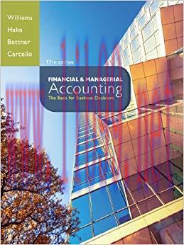 (PDF)Financial & Managerial Accounting 17th Edition