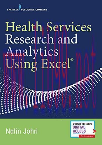 [AME]Health Services Research and Analytics Using Excel (Original PDF)