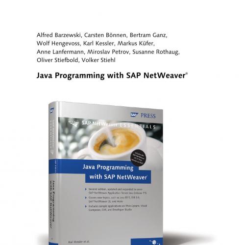 SAP Press - Java Programming with SAP NetWeaver 2nd Edition