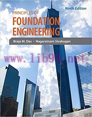 [PDF]Principles of Foundation Engineering 9th Edition [Braja M. Das]
