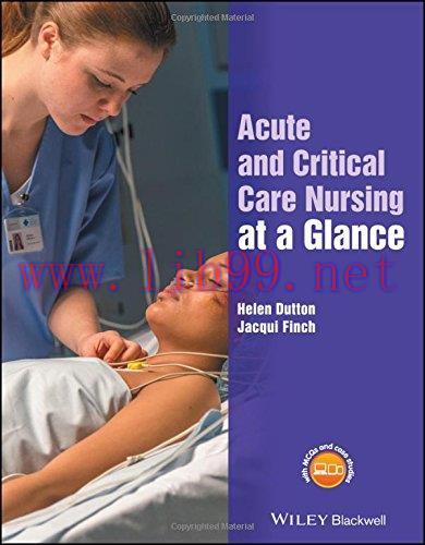 [AME]Acute and Critical Care Nursing at a Glance (At a Glance (Nursing and Healthcare)) (PDF)