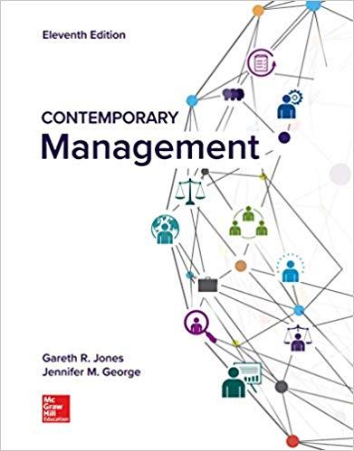 (TB)Contemporary Management 11th Edition by Gareth Jones.zip