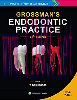 [AME](FREE) Grossman’s Endodontic Practice, 14th Edition (Original PDF)
