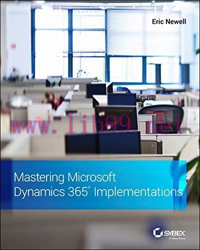 [FOX-Ebook]Mastering Microsoft Dynamics 365 Implementations