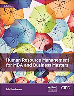 (PDF)Human Resource Management for MBA and Business Masters 3rd Edition