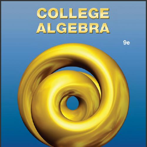 (Test Bank)College Algebra 9th Edition by Ron Larson.zip