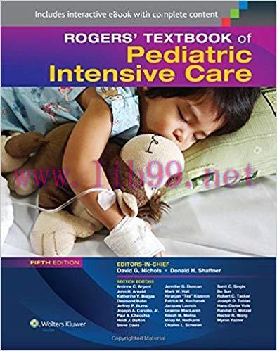 [PDF]Rogers’ Textbook of Pediatric Intensive Care, 5th Edition +CHM版