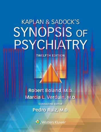 [AME]Kaplan & Sadock’s Synopsis of Psychiatry, 12th edition (ePub+Converted PDF)