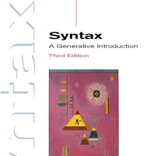 Syntax A Generative Introduction 3rd Edition - Andrew Carnie