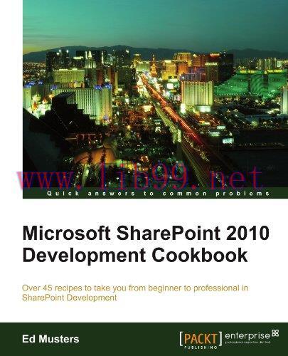 [FOX-Ebook]Microsoft SharePoint 2010 development cookbook