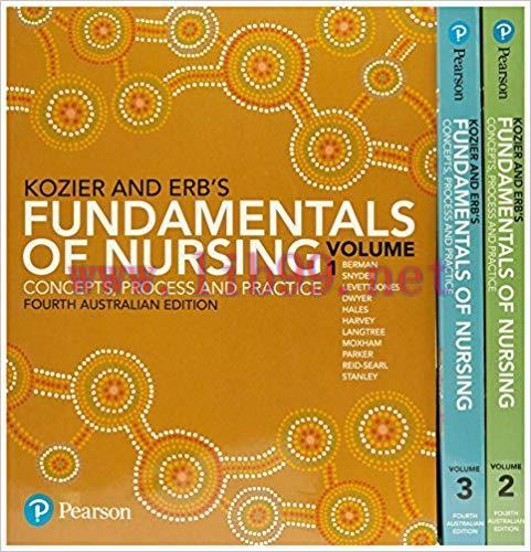 [PDF]Kozier and Erb’s Fundamentals of Nursing 3 Volume Set fourth AUSTRALIAN edition
