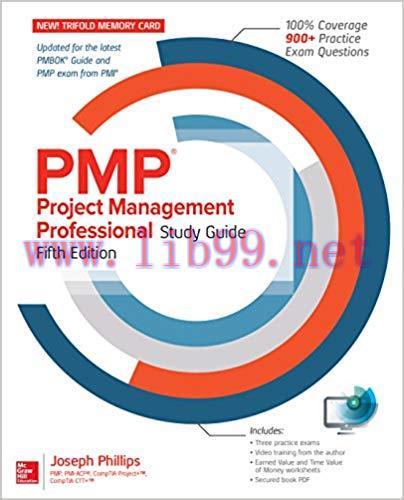 (PDF)PMP Project Management Professional Study Guide, Fifth Edition 5th Edition