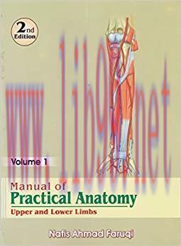 (PDF)Manual of Practical Anatomy: Upper and Lower Limb, 2e Vol. 1: Volume 1: Upper and Lower Li...