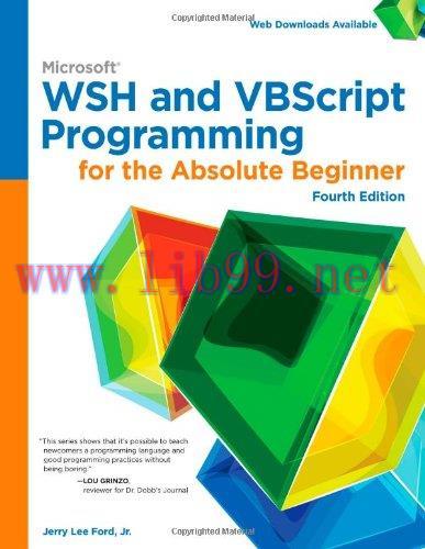 [FOX-Ebook]Microsoft WSH and VBScript Programming for the Absolute Beginner, 4th Edition