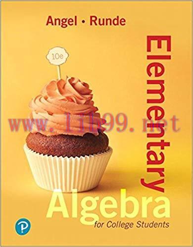 [PDF]Elementary Algebra 10th Edition [Allen R. Angel]