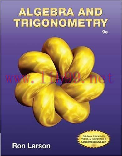 [PDF]Algebra and Trigonometry (Ron Larson), 9th Edition