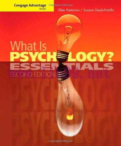 [FOX-Ebook]What is Psychology?: Essentials, 2nd Edition