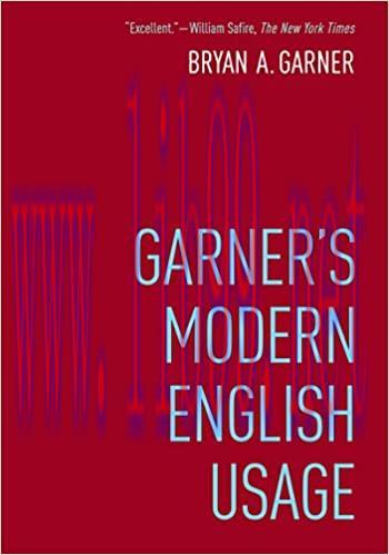 (PDF)Garner’s Modern English Usage