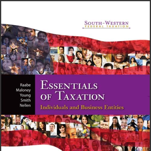 (Test Bank)South-Western Federal Taxation 2016 Essentials of Taxation.zip