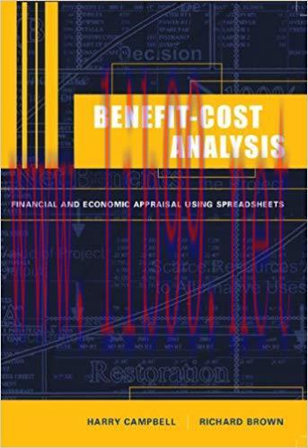 (PDF)Benefit-Cost Analysis: Financial and Economic Appraisal using Spreadsheets