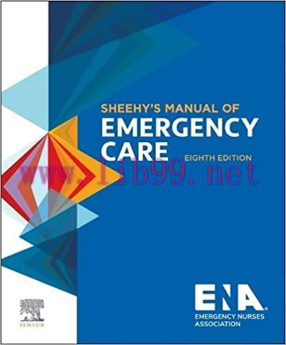 [AME]Sheehy’s Manual of Emergency Care, 8th edition (Original PDF)