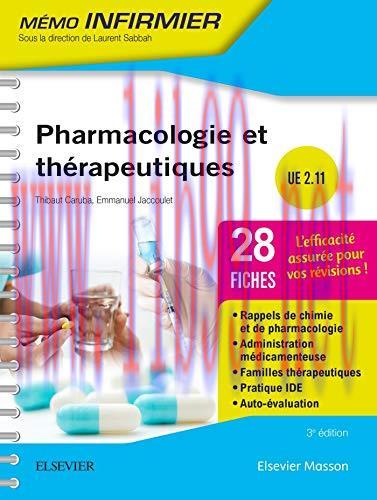 [AME]Pharmacologie et thérapeutiques: Unité d’enseignement 2.11, 3e (Original PDF)