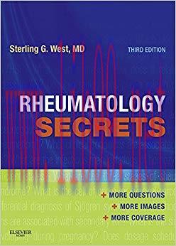 (PDF)Rheumatology Secrets E-Book 3rd Edition