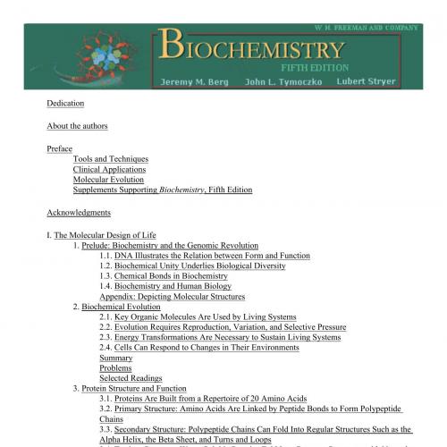 Book stryer. Table of Contents