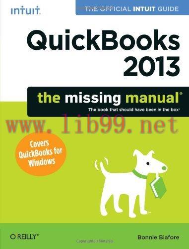 [FOX-Ebook]QuickBooks 2013: The Missing Manual