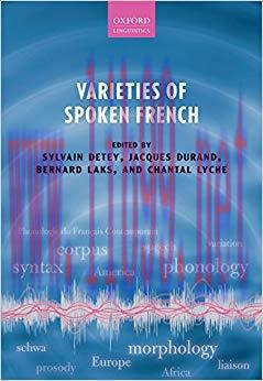 Varieties of Spoken French 1st Edition,