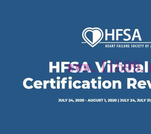 [AME]HFSA Virtual Board Certification Review 2020 (CME VIDEOS)
