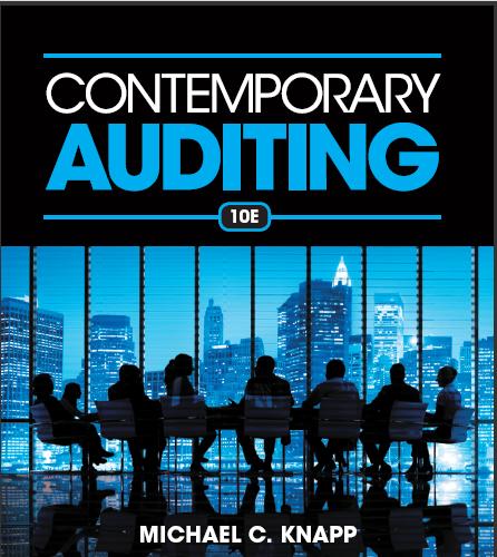 (Solution Manual)Contemporary Auditing 10th Edition by knapp.zip