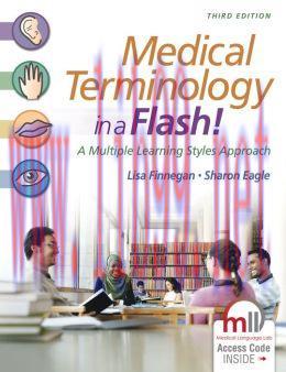 [AME]Medical Terminology in a Flash!: A Multiple Learning Styles Approach, 3rd Edition
