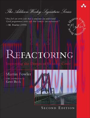 [SAIT-Ebook]Refactoring: Improving the Design of Existing Code, 2nd Edition