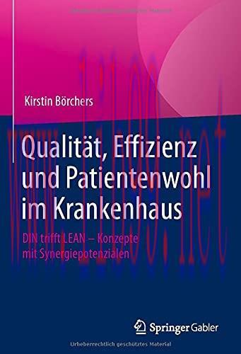 [AME]Qualität, Effizienz und Patientenwohl im Krankenhaus: DIN trifft LEAN – Konzepte mit Syner...