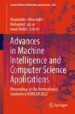 [PDF]Advances in Machine Intelligence and Computer Science Applications: Proceedings of the Int...