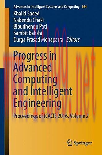 [FOX-Ebook]Progress in Advanced Computing and Intelligent Engineering: Proceedings of ICACIE 20...
