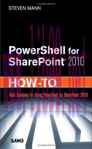 [FOX-Ebook]PowerShell for SharePoint 2010 How-To