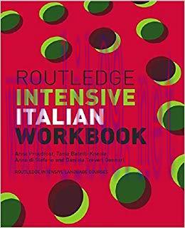 Routledge Intensive Italian Workbook (Routledge Intensive Language Courses) (Italian Edition) 1...